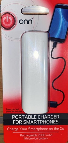 Power Bank Onn 2000 Mah 2 Und