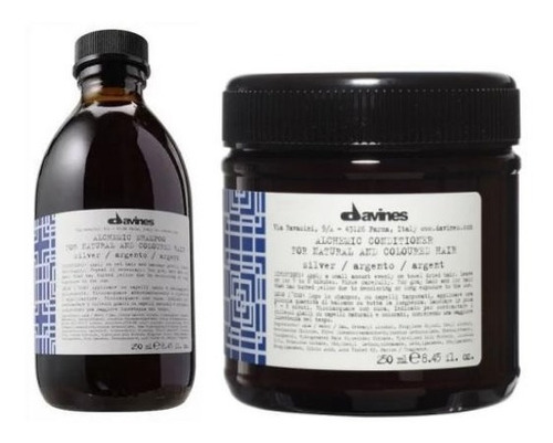 Kit Silver (shampoo 280ml Y Acond 250ml) - Davines