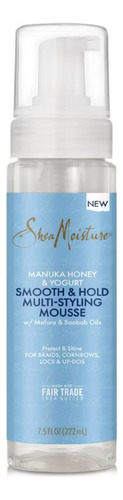 Sheamoisture Mousse Capilar Multi-peinado Suave Y Fijador.