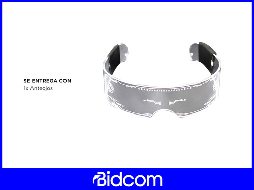 Anteojos Cotillón Luces Led De Colores Gadnic Fiesta Lentes