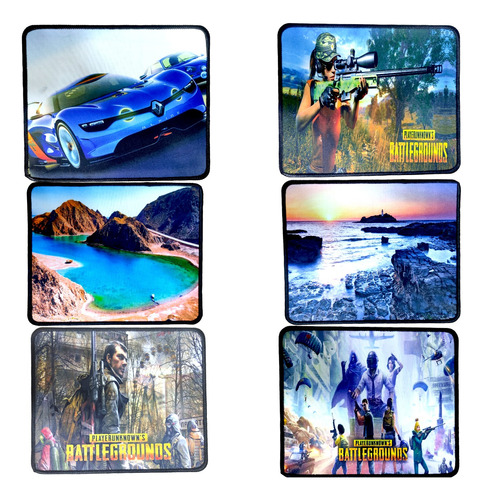 Mouse Pads Gamer Alfombra Mouse Kits 2 Unidades