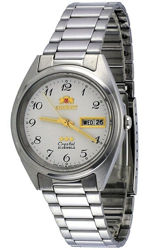 Reloj Automatico Orient Doble Calendario Fab00003w