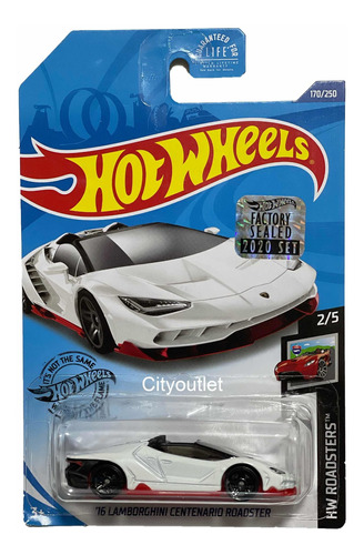 Hot Wheels 2020 '16 Lamborghini Centenario Roadster Tarj Usa