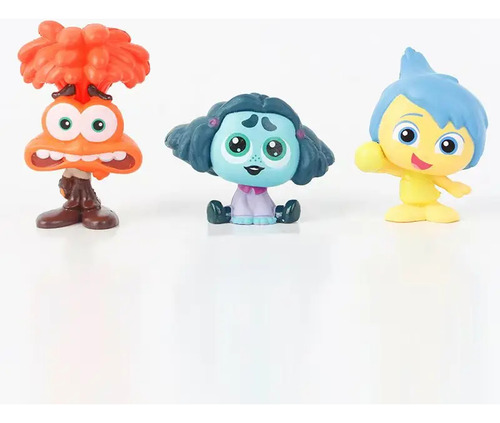 9 Figuras De Acción Inside Out De Juguete, Modelo De Películ