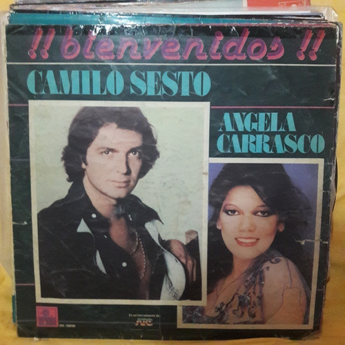 Vinilo Camilo Sesto Angela Carrasco Bienvenido M2