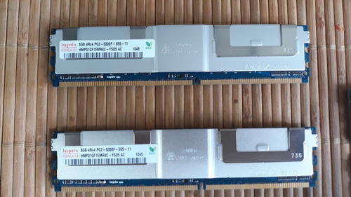 Memoria Para Servidor 8gb Modelo 4rx4 Pc2 - 5300f - 555 - 11