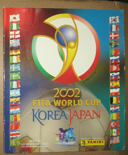 Album Mundial Corea Japon 2002 Panini Figuras