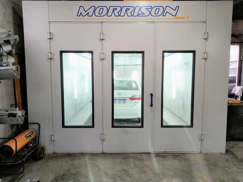 Cabina De Pintura Presurizada Horno Morrison Automotriz