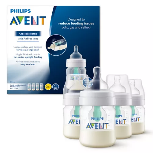 Biberones Philips Avent Anticólicos 4 Oz 118 Ml Scy701/04