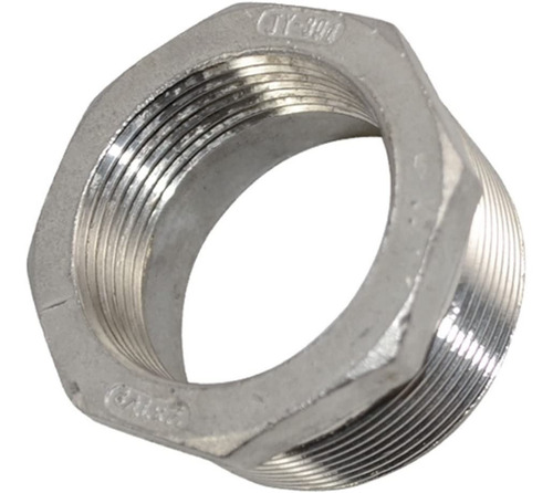  Bushing Galvanizado 2 X 1 1/2 Pulgadas Con Rosca