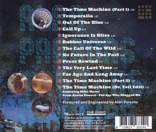 Alan Parsons The Time Machine Cd Importado Estándar