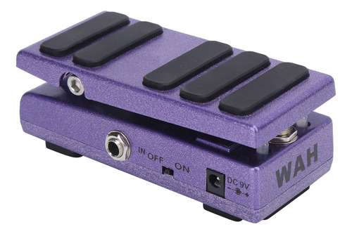 Pedal De Efectos Para Guitarra Y Bajo Wah Vol 2 En 1, Portát