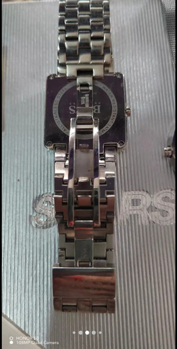 Reloj De Mujer Hugo Boss Estensible Metálico Plateado Plateado Gris (Usado)