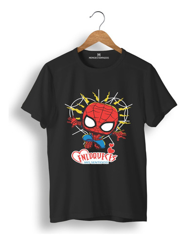 Remera Regalos San Valentin, Spider Love Precio Por 2 Uni