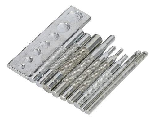 Xiaery Kit Punch Snap, Broche A Presión, Remache De Cuero,