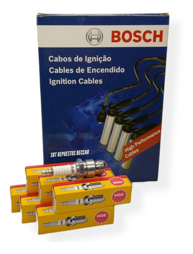 Cables De Bujia Bosch + Bujias Ngk Ford Falcon Fairlane F 100 Motores 188 221 6 Cilindro