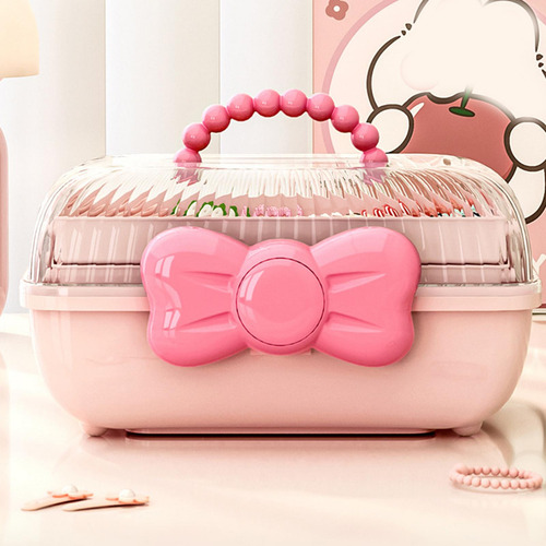 Caja De Almacenamiento Portátil Para Joyas Y Accesorios Para