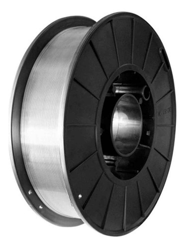 Soldadura Microalambre Flux Core 0.035 9mm 1kg Uso Sin Gas Plateado