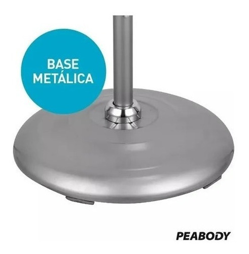 Ventilador De Pie Peabody 130 W Metal 20 Pulgadas 3 Vel