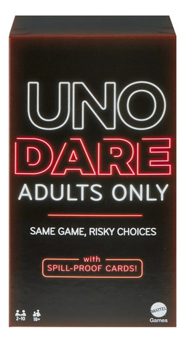 Juego De Cartas Uno Adults Only