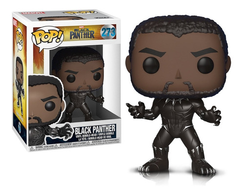 Figura Muñeco Funko Pop Marvel Black Panther 273 Orig