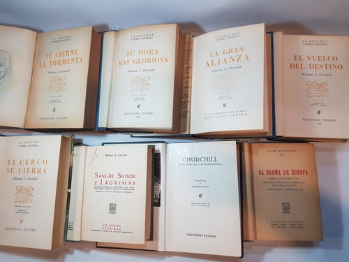 Imagen 2 de 10 de Antiguo Libro 2da Guerra Churchill W. Lote X 8 Ro 1874