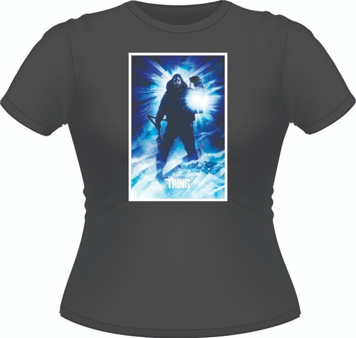 Polera Mujer Algodon Premium The Thing Pelicula Terror