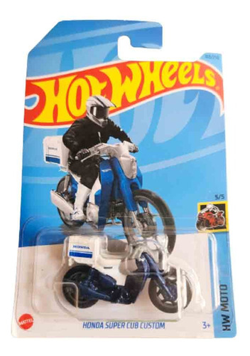 Hot Wheels Honda Super Cub Custom Moto