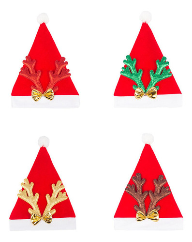 Sombrero De Navidad De Dibujos Animados, Decoración Rojo