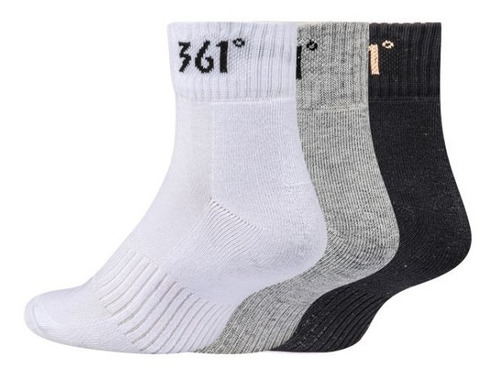Medias 361° Low Socks Caña Baja Pack X 3 Pares