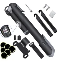 Comprar Mini Bombines Portátil Para Bicicleta Con Manómetro 120psi