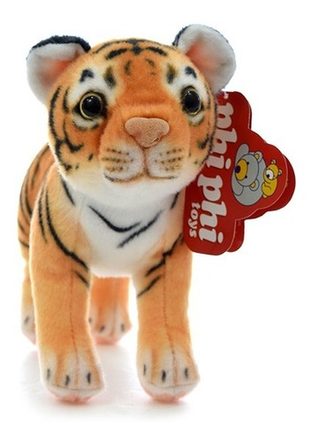 Peluche Tigre Marron Parado 20cm - Orig. Phi Phi Toys