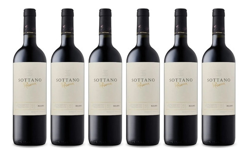 Vino Sottano Reserva Malbec X750cc Caja X6