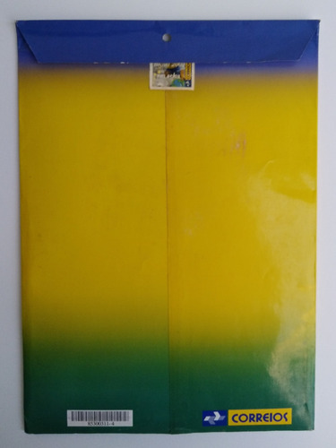 Imagem 2 de 2 de Envelope Com Selos Editados Pelo Correio Em 2002