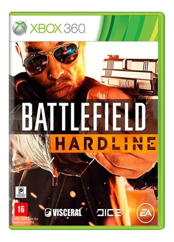 Xbox 360 Battlefield Hardline Novo Lacrado