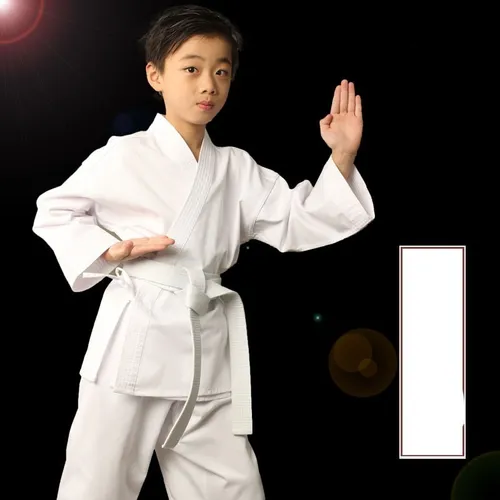 Kimono Judío Para Niños Karate Taekwondo Traje De Entrenamie