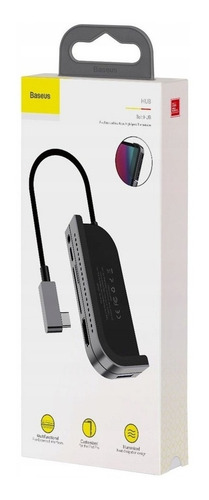 Hub Baseus Adaptador Usb C Para iPad Pro 11 2018 A1934 A1980