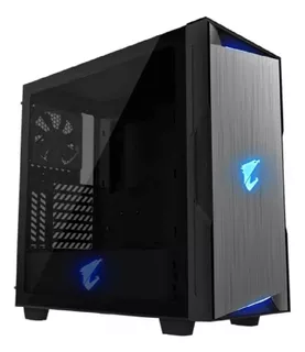 Case Gigabyte Aorus Ac300g Rgb Atx 2x Fan Inc Usb-c Acero