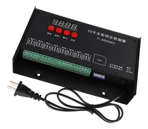 Controlador Led Pixel T8000 - T-8000a-ttl 8.000 Pixeles