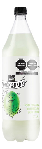 Agua Mineralizada con Jugo Del Valle & Nada Limón 1.5L
