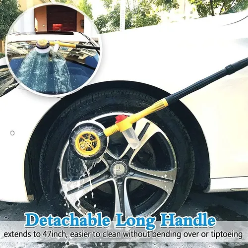 Cepillo De Espuma Giratorio Automático Para Lavado De Autos