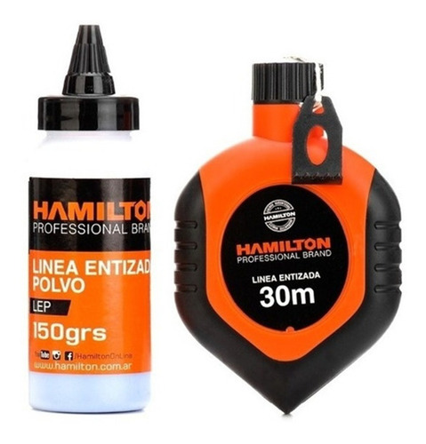Imagen 3 de 9 de Chocla Linea Entizada En Polvo Hamilton Lep 30 Mts Tiza