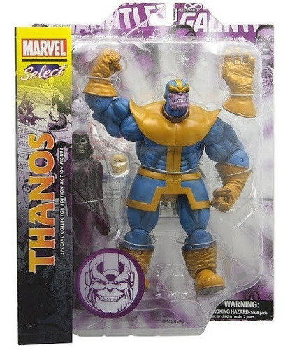 Figura Thanos Marvel Select Edición Especial 