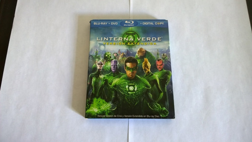 Linterna Verde Bluray + Dvd + Digital Copy Cn Slipcover