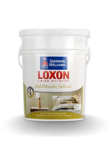 Loxon Antimanchas Latex Interior Satinado Sherwin X20lts