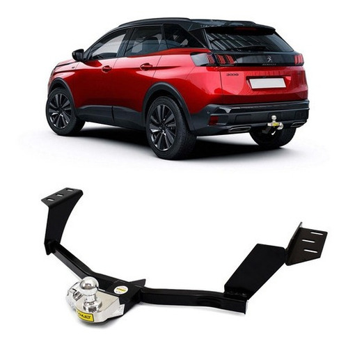 Engate Reboque Peugeot 3008 Allure/ Griffe/ 1.6 - 2019 20 21