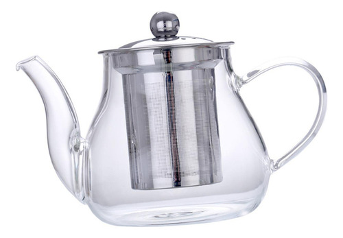 Tetera De Vidrio Transparente, Té De Kung Fu Soplado 400ml