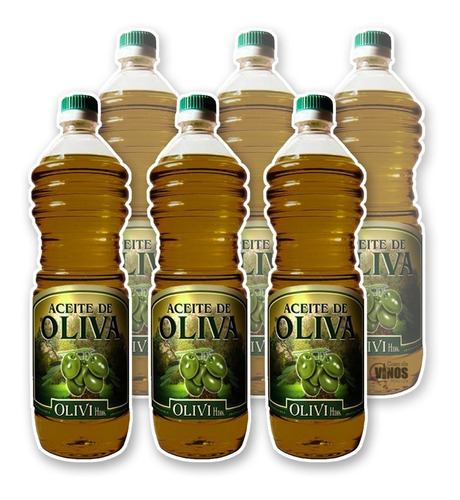 Aceite De Oliva Tradicional 1 Litro X 6u. Olivi Hnos