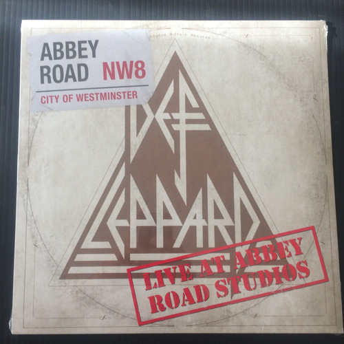 Def Leppard - Live Abbey Road Studios (vinil, 2018) Alemania