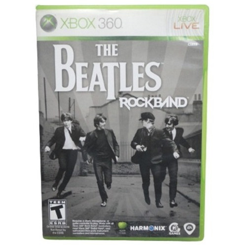 Rock Band The Beatles Xbox 360 Original Con Manual